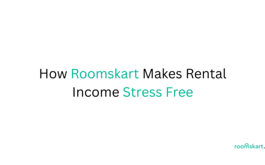 How Roomskart Makes Rental Income Stress Free is a blog post feature image by best property and rental management in Bangalore, Kochi and Kozhikode.